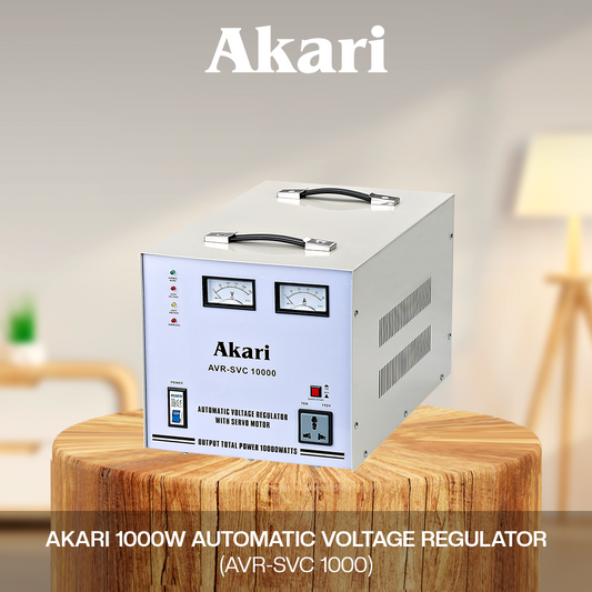 Akari 1000W Automatic Voltage Regulator (AVR-SVC 1000 )
