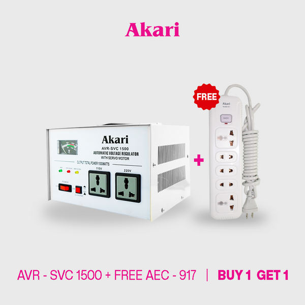 Akari 1500W Automatic Voltage Regulator (AVR-SVC 1500)