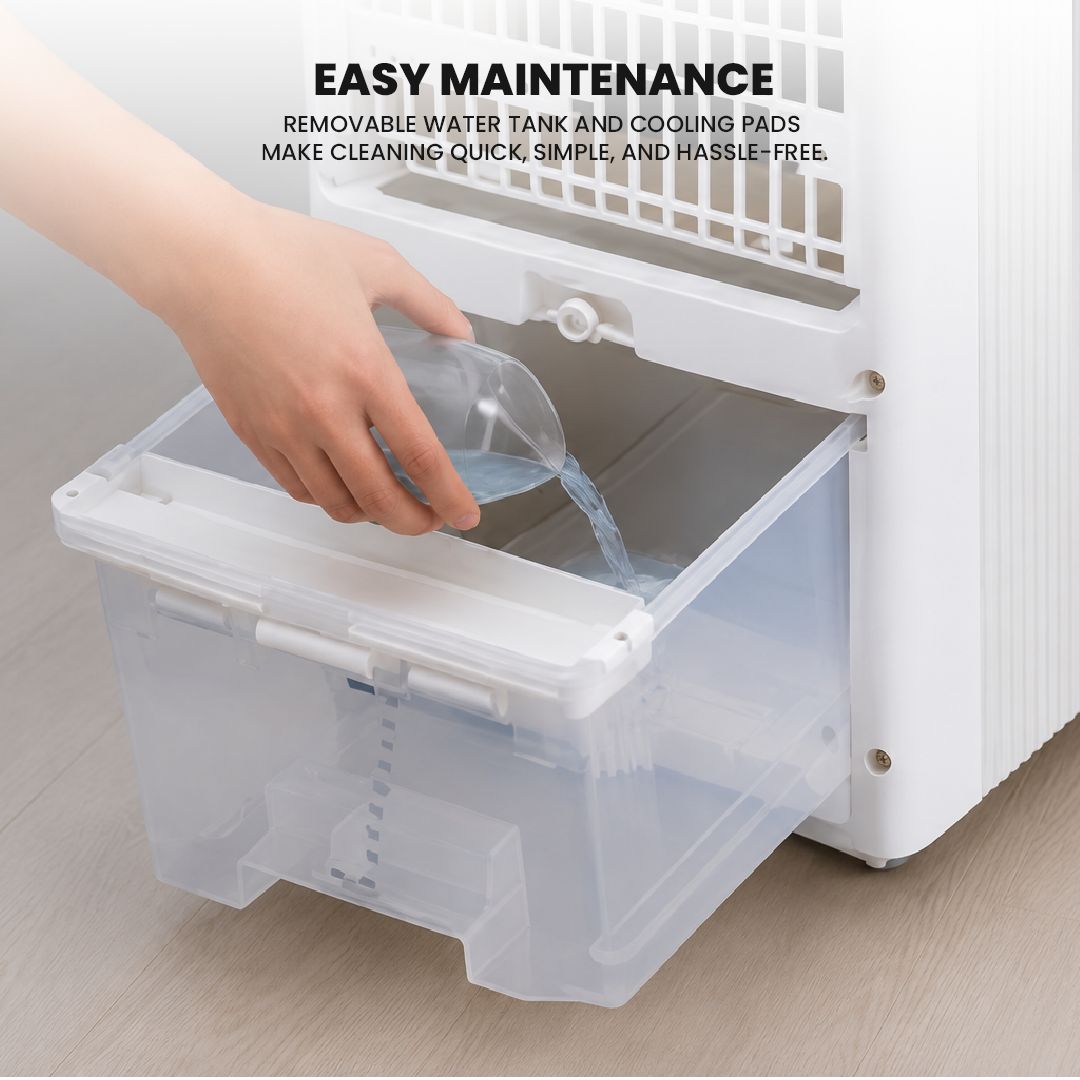 Aircooler water tank