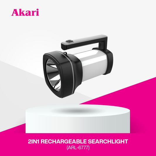 Akari 2in1 Rechargeable Searchlight (ARL-6777)
