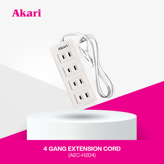Akari 4 Gang Extension Cord (AEC-H204)