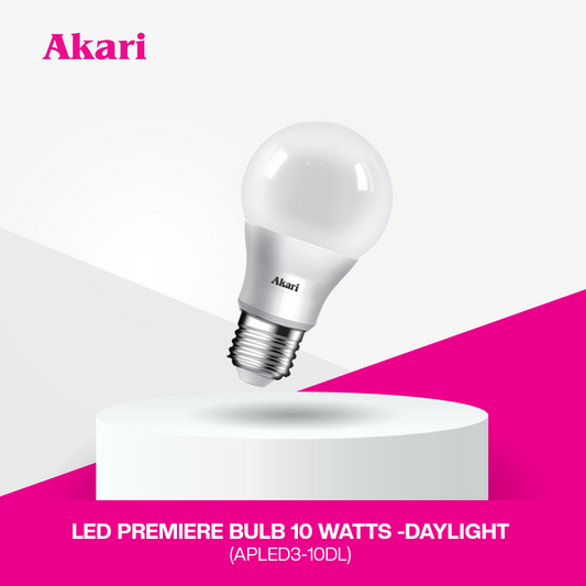 Akari LED Premiere Bulb 10 Watts -Daylight (APLED3-10DL)