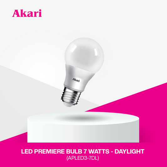 Akari LED Premiere Bulb 7 Watts - Daylight (APLED3-7DL)