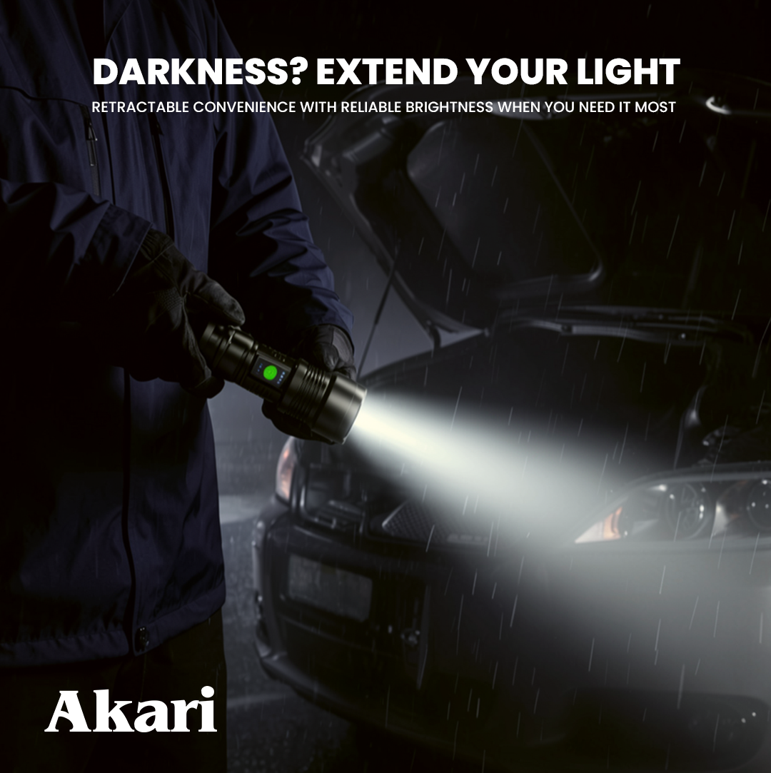 Akari Rechargeable Zoomable Torch Light (ATL-T36)