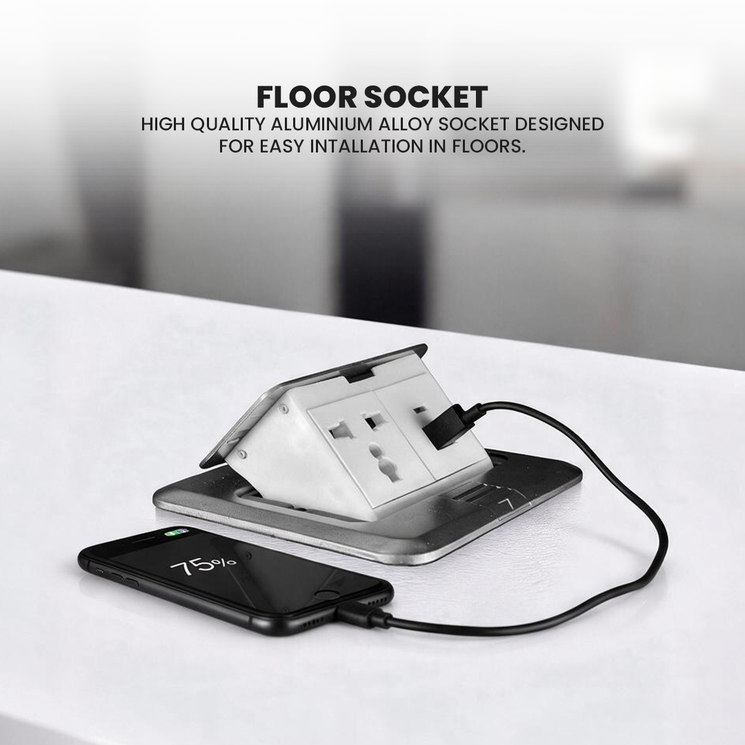 Akari Heavy Duty Floor Outlet (AFO-F41SG)