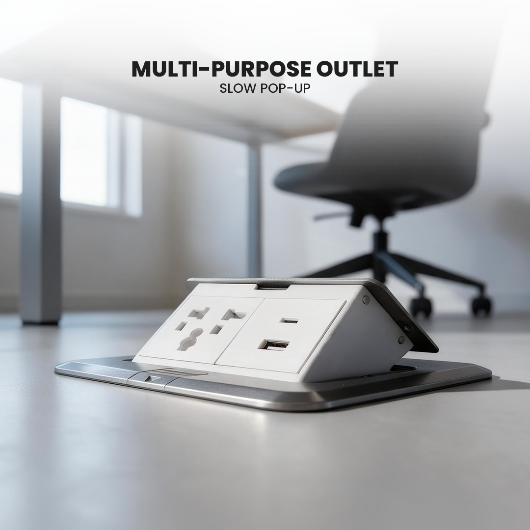 Akari Heavy Duty Floor Outlet (AFO-F41SG)