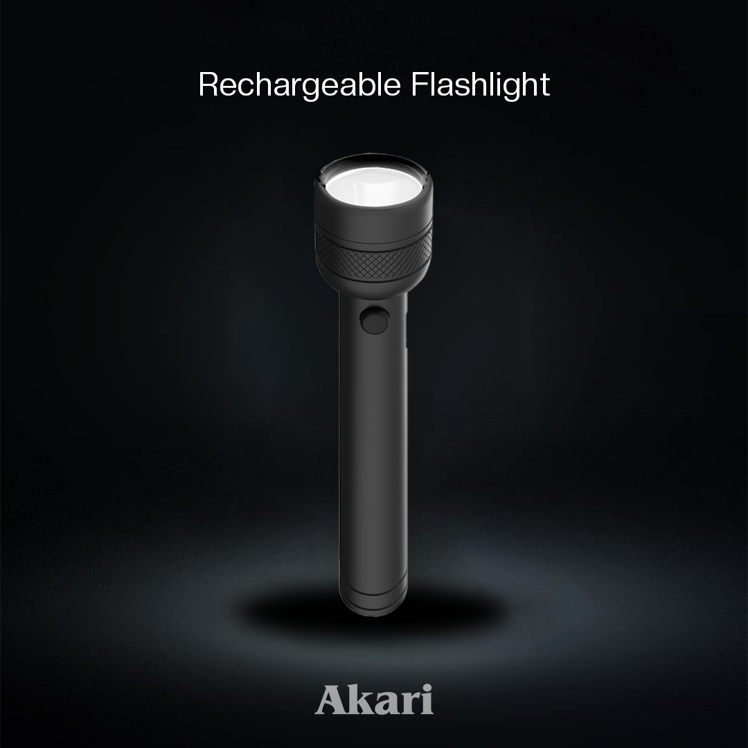 AKARI Rechargeable Flashlight ( ARFL-8623 )