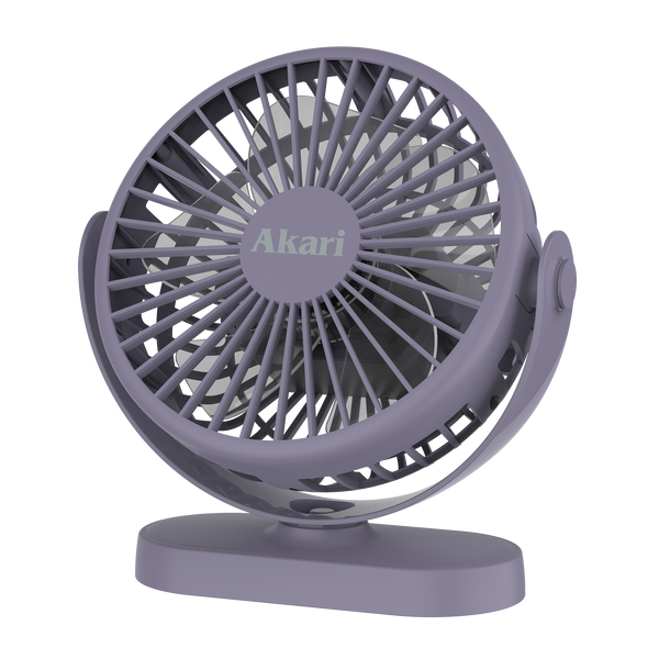 Akari Trio Bundle -  5" Rechargeable Compact Fan (AJF-5035)