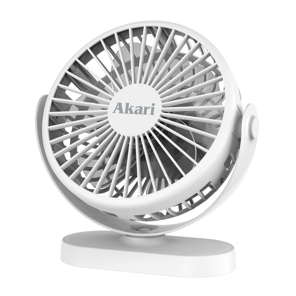 Akari Trio Bundle -  5" Rechargeable Compact Fan (AJF-5035)