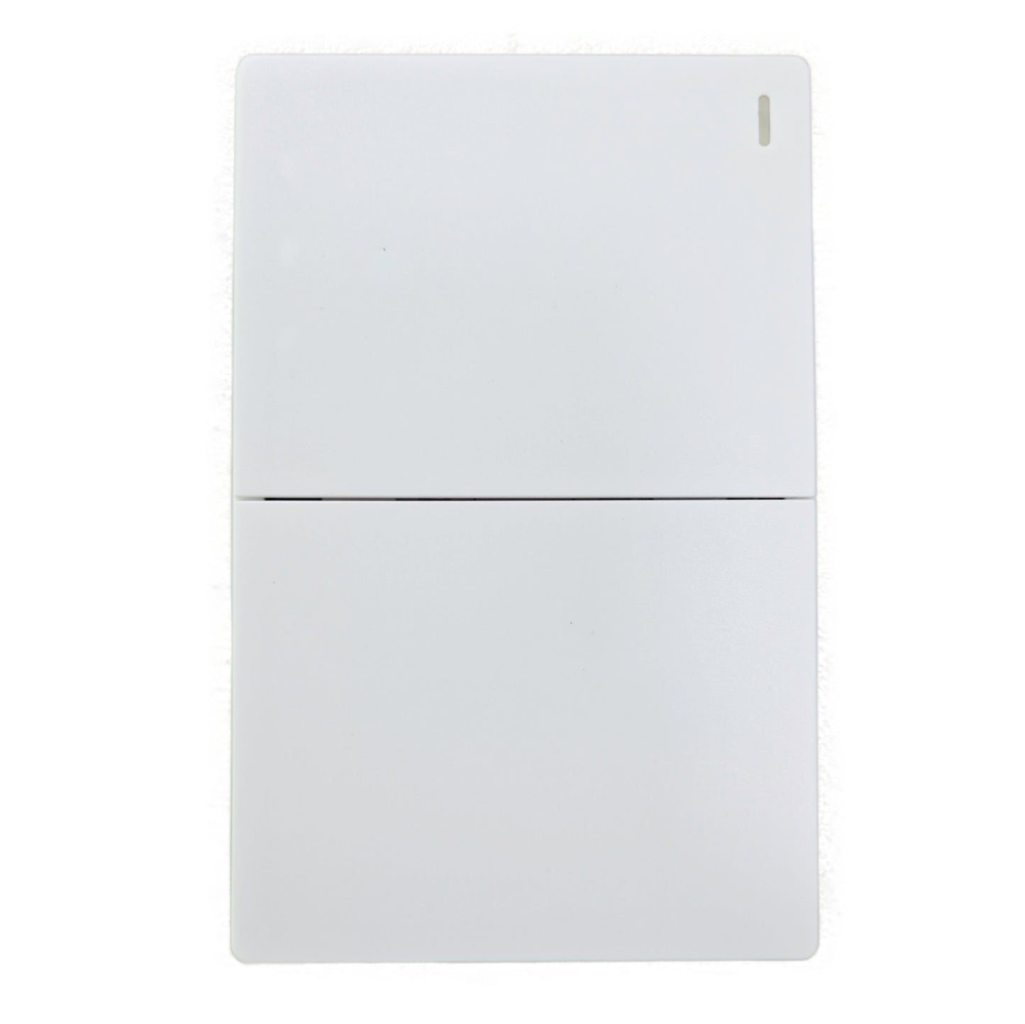 ZEN FRAMELESS SERIES_2 GANG, 1 WAY SWITCH (AZN-2S)
