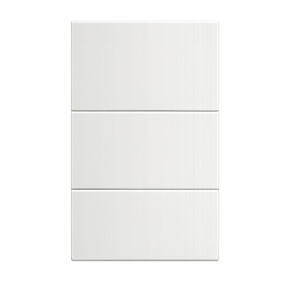 Akari Plateless series  3 Gang 1 Way Switch  (AWZ-P23S)