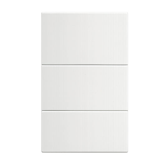 PLATELESS SERIES_AKARI 3 GANG 1 WAY SWITCH (AWZ-P23S)