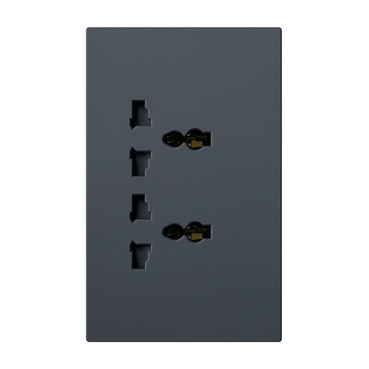 PLATELESS SERIES_AKARI 2 GANG MULTI PURPOSE OUTLET (AWZ-P2RMP)