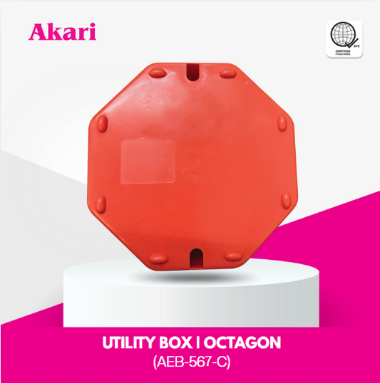 Akari Utility Box / Octagon (AEB-567-C)