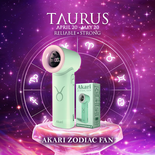 zodiac fan with Taurus 