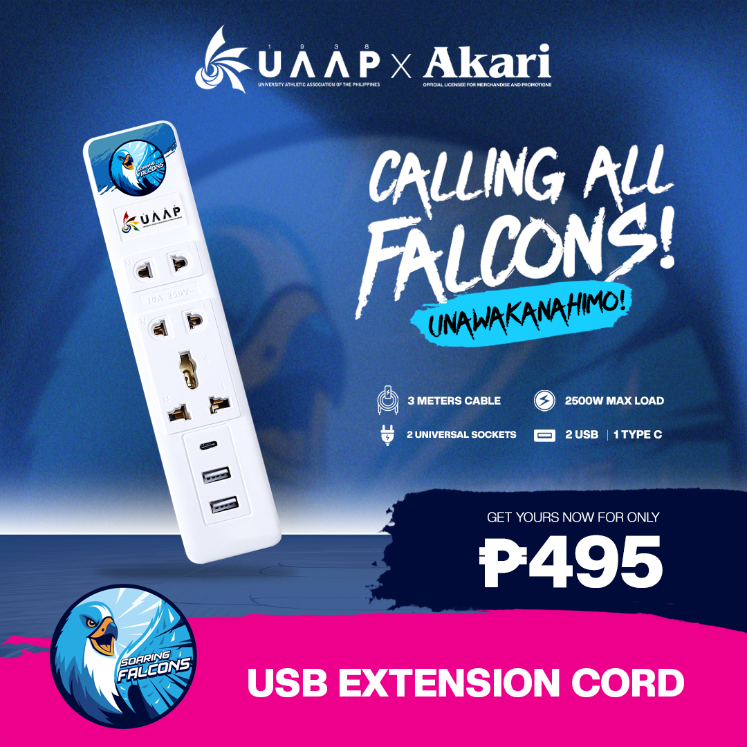 Akari 3 Gang Extension Cord with Surge Protection ( AEC-F803)