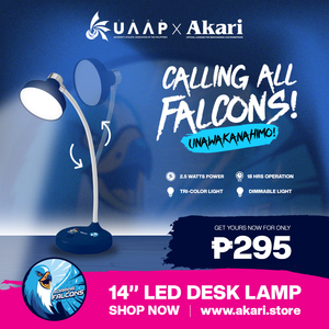 AKARI X UAAP [ ADAMSON ] Touch Control Tricolor and Dimmable Desklamp