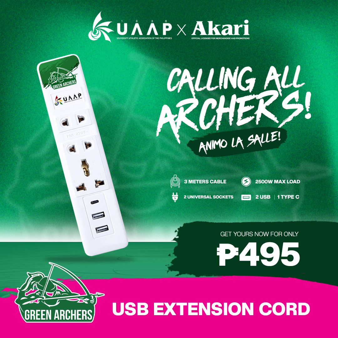 Akari 3 Gang Extension Cord with Surge Protection ( AEC-F803)