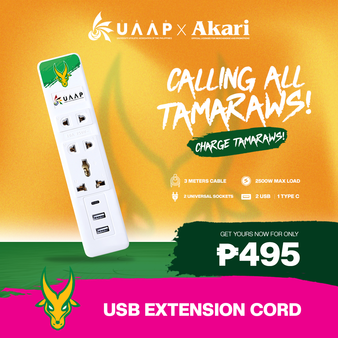Akari 3 Gang Extension Cord with Surge Protection ( AEC-F803)