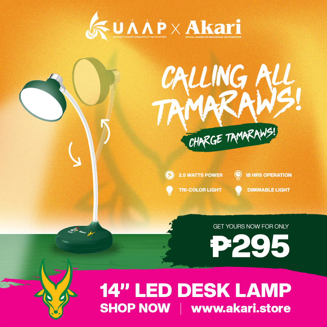 AKARI X UAAP [ FEU ] Touch Control Tricolor and Dimmable Desklamp