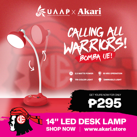 AKARI X UAAP [ UE ] Touch Control Tricolor and Dimmable Desklamp