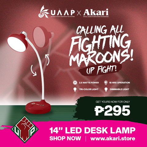 AKARI X UAAP [ UP ] Touch Control Tricolor and Dimmable Desklamp