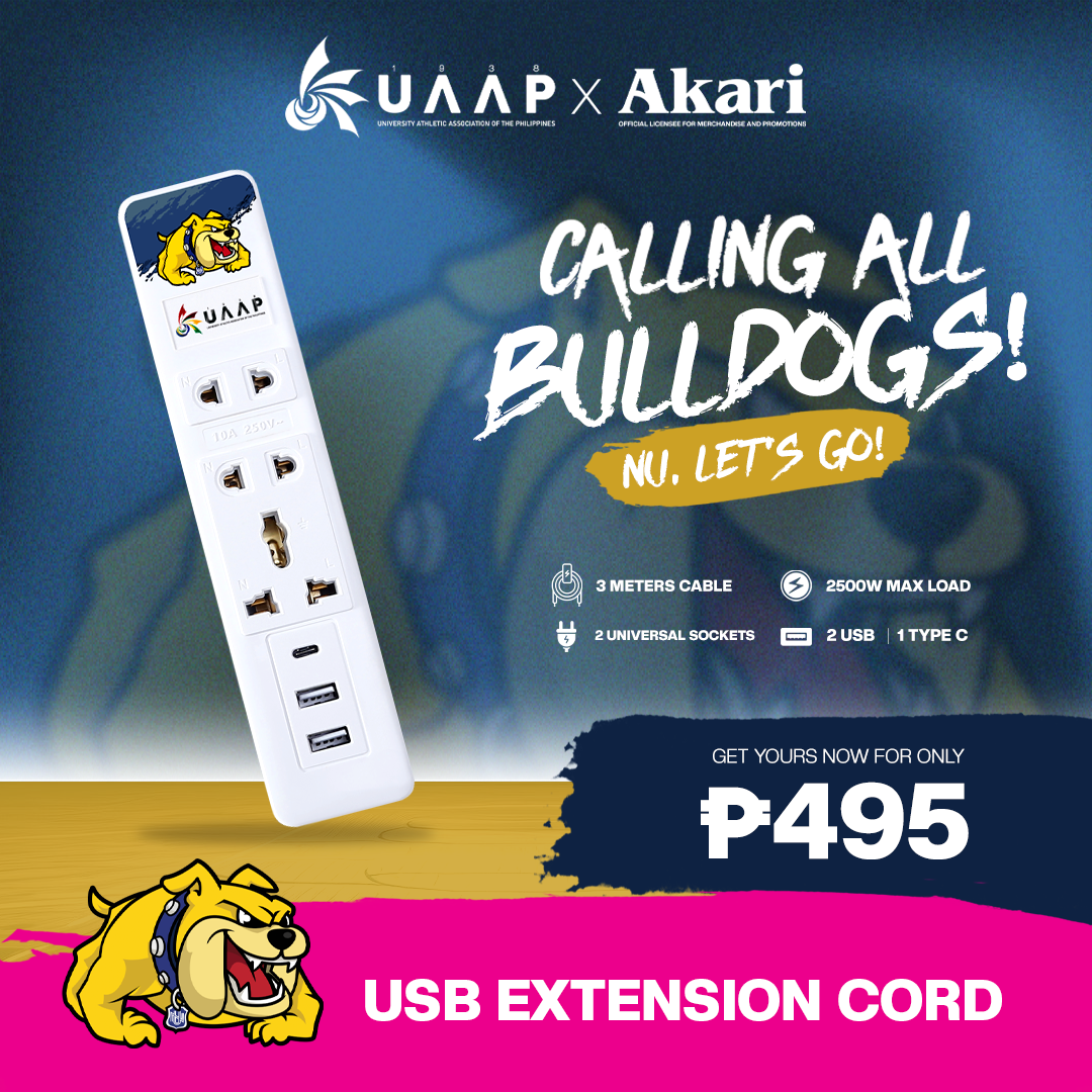 Akari 3 Gang Extension Cord with Surge Protection ( AEC-F803)