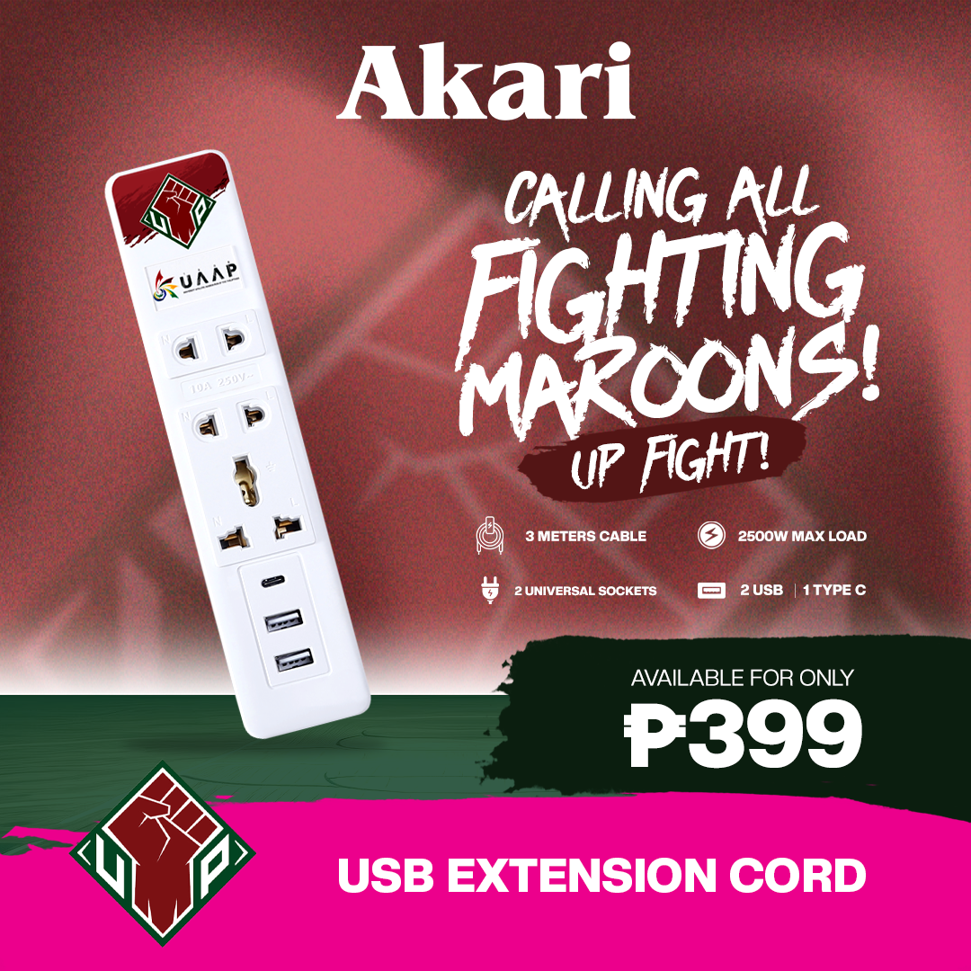 Akari 3 Gang Extension Cord with Surge Protection ( AEC-F803)
