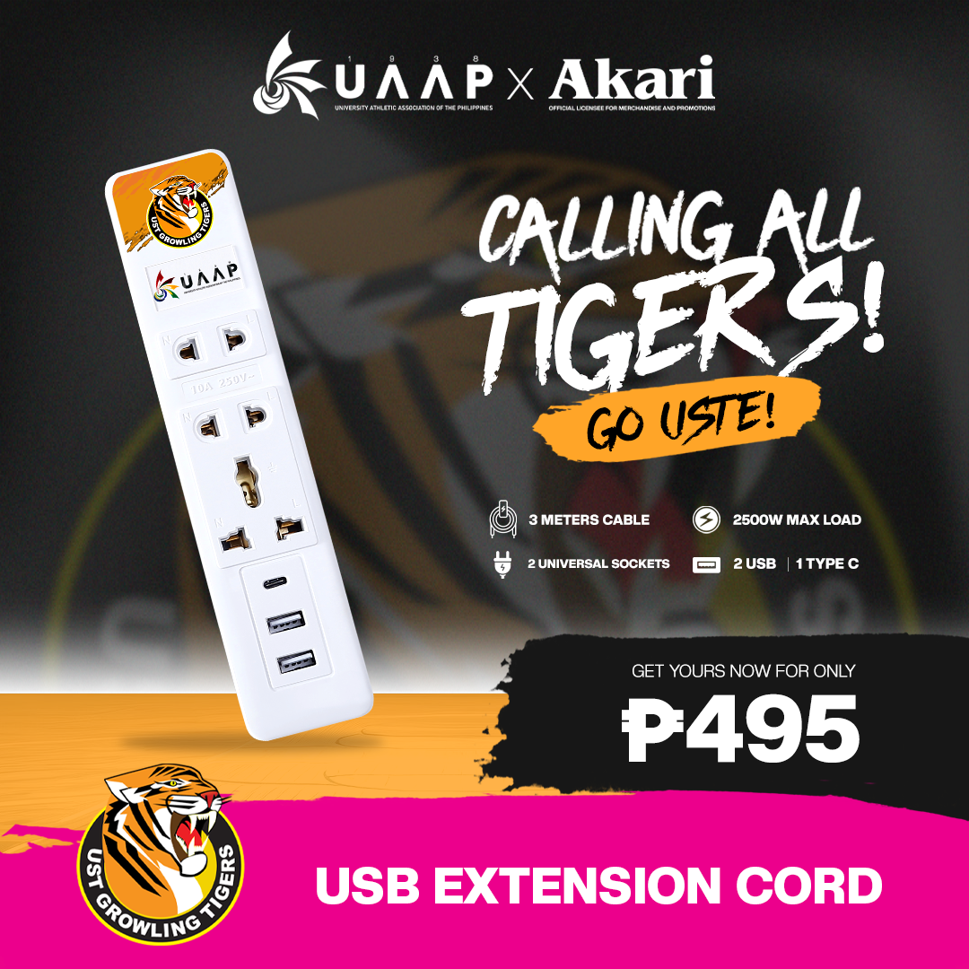 Akari 3 Gang Extension Cord with Surge Protection ( AEC-F803)
