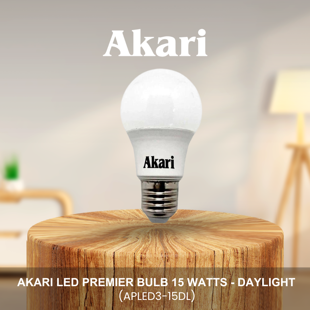 Akari LED Premier Bulb 15 Watts - Daylight  (APLED3-15DL)