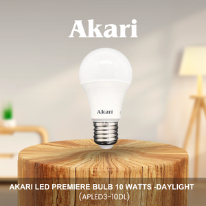 Akari LED Premiere Bulb 10 Watts -Daylight (APLED3-10DL)