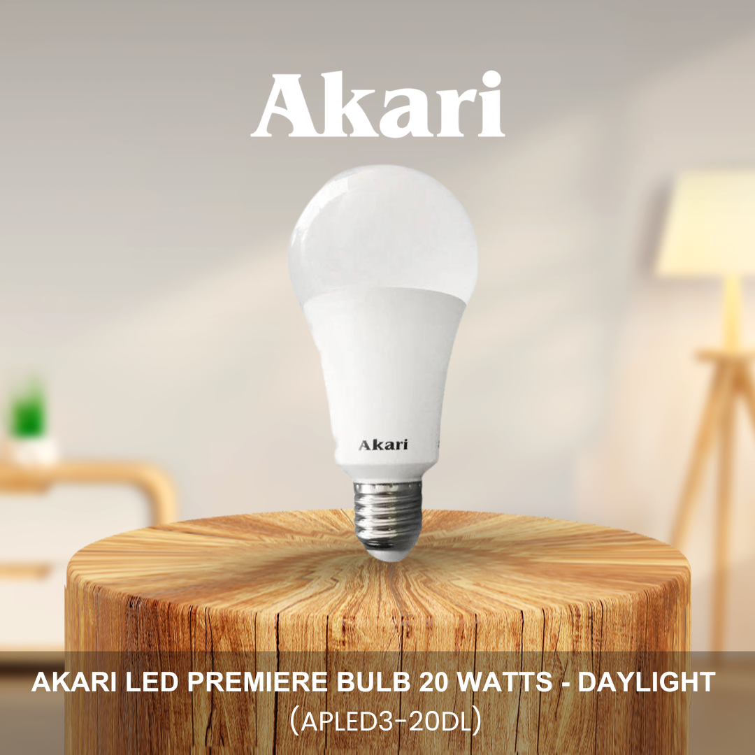 Akari LED Premiere Bulb 20 Watts - Daylight (APLED3-20DL)