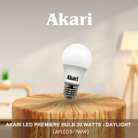 Akari LED Premier Bulb  7 Watts - Warm White (APLED3-7WW)