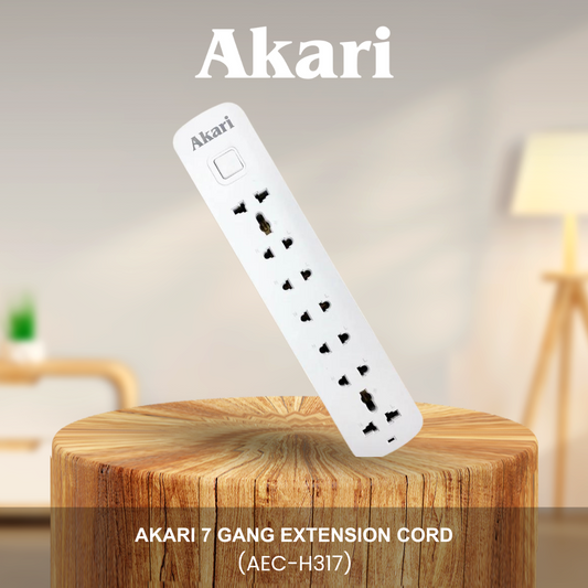 Akari 7 Gang Extension Cord (AEC-H317)