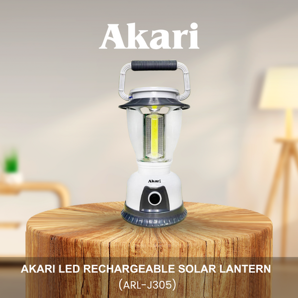 Akari LED Rechargeable Solar Lantern (ARL-J305)