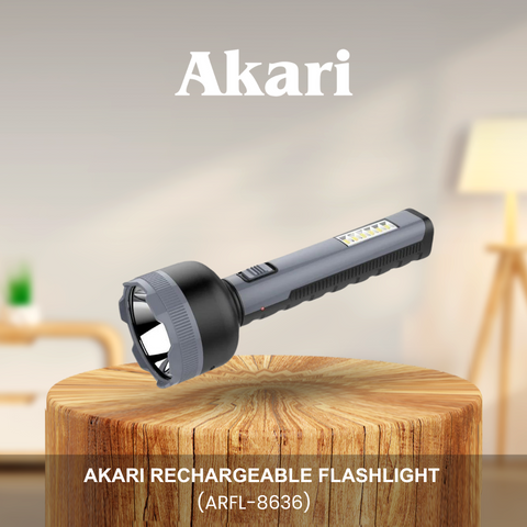 Akari Rechargeable Flashlight (ARFL-8636)