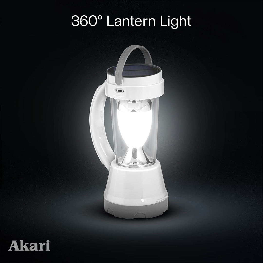 Akari Rechargeable Solar Torchlight and Lantern (ARL-6059)
