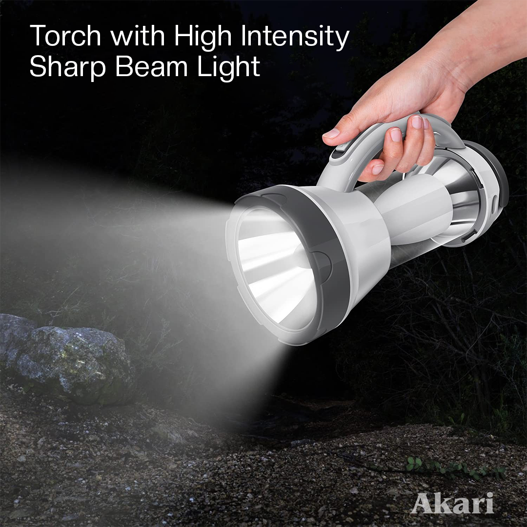Akari Rechargeable Solar Torchlight and Lantern (ARL-6059)