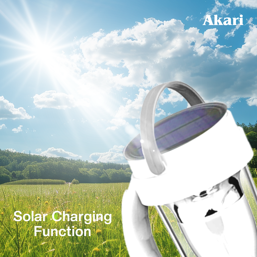Akari Rechargeable Solar Torchlight and Lantern (ARL-6059)