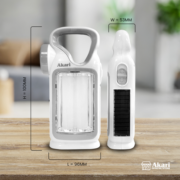 Akari B1T1: 3in1 Rechargeable Lantern with Searchlight