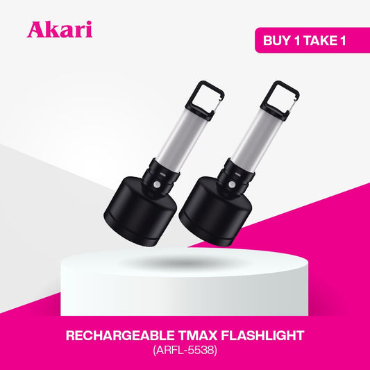 Akari B1T1 Rechargeable TMAX Flashlight  (ARFL-5538)