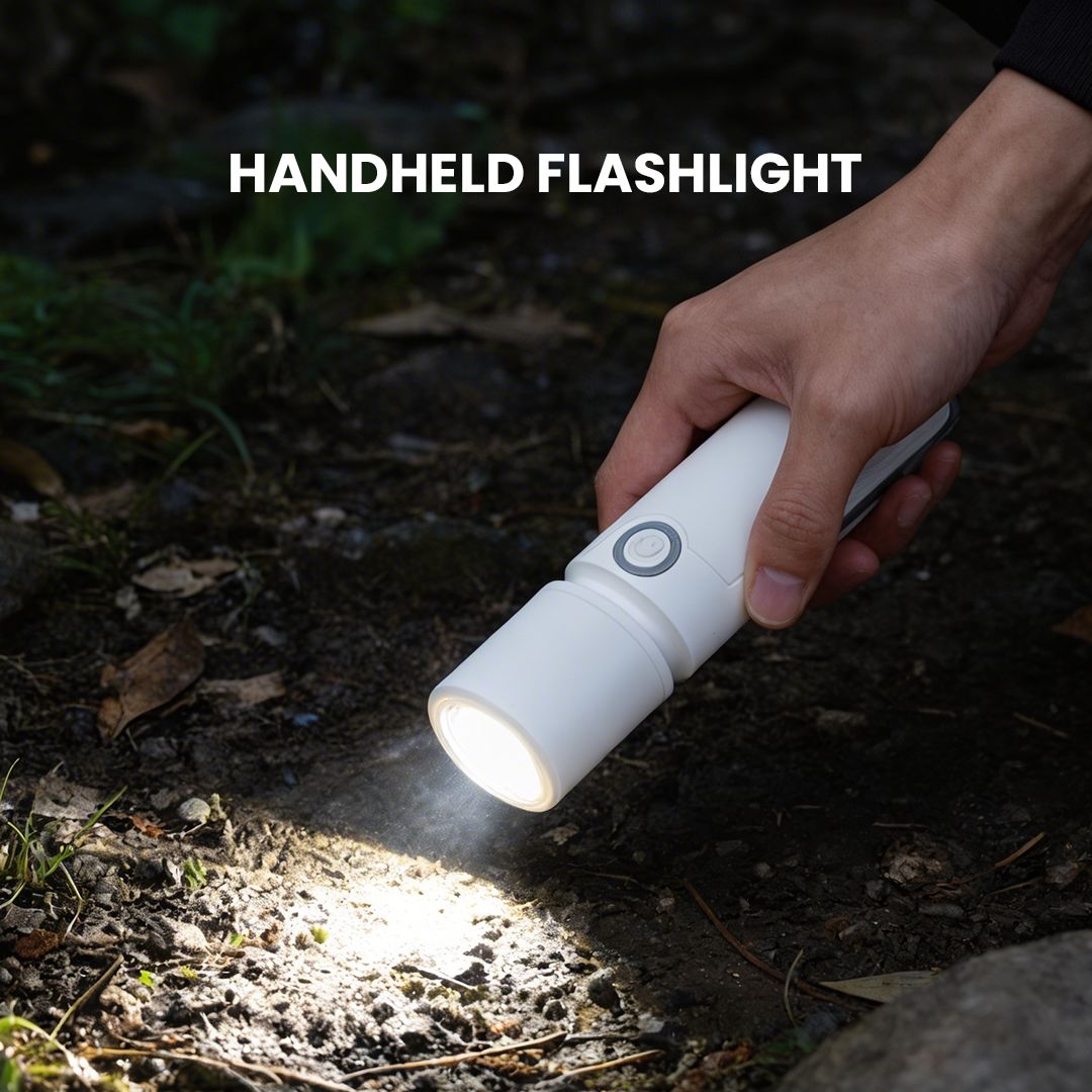 Akari 2in1 Rechargeable Optizoom Flashlight (ARFL-8118)