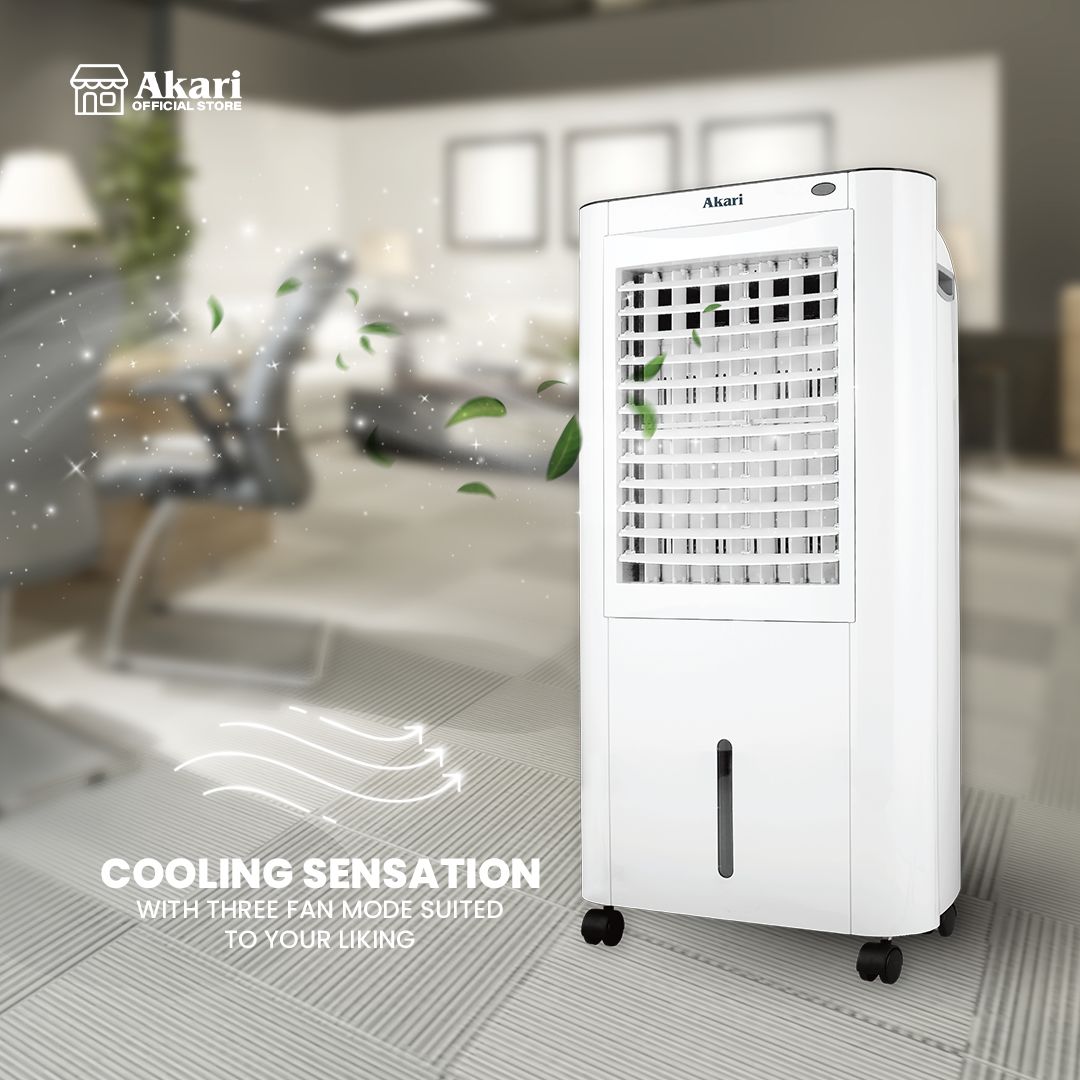 Akari Rechargeable Solar Air Cooler with Remote Control (ASFC-164W)