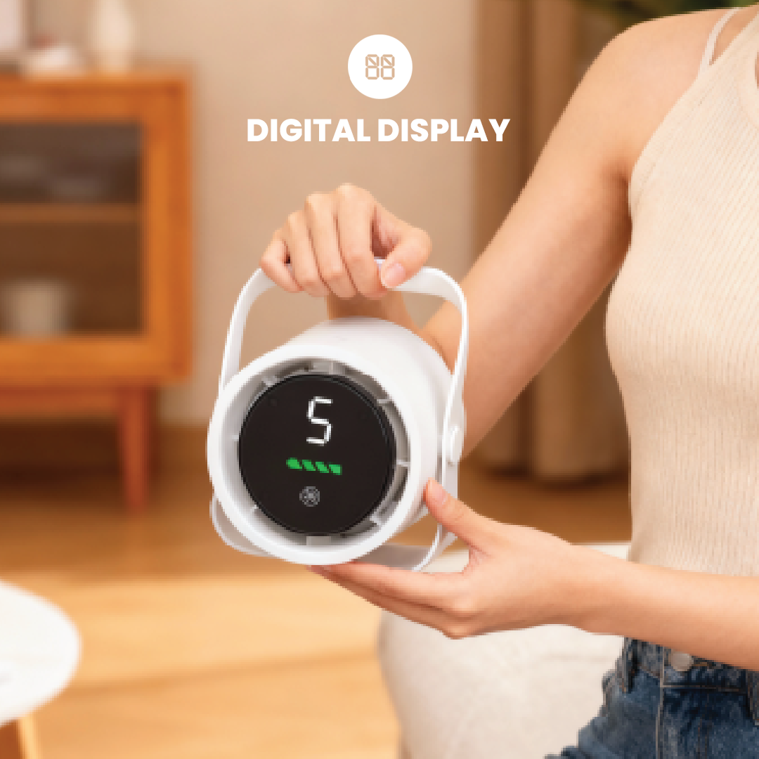 Akari Rechargeable Compact Turbo fan (ARF-5074)