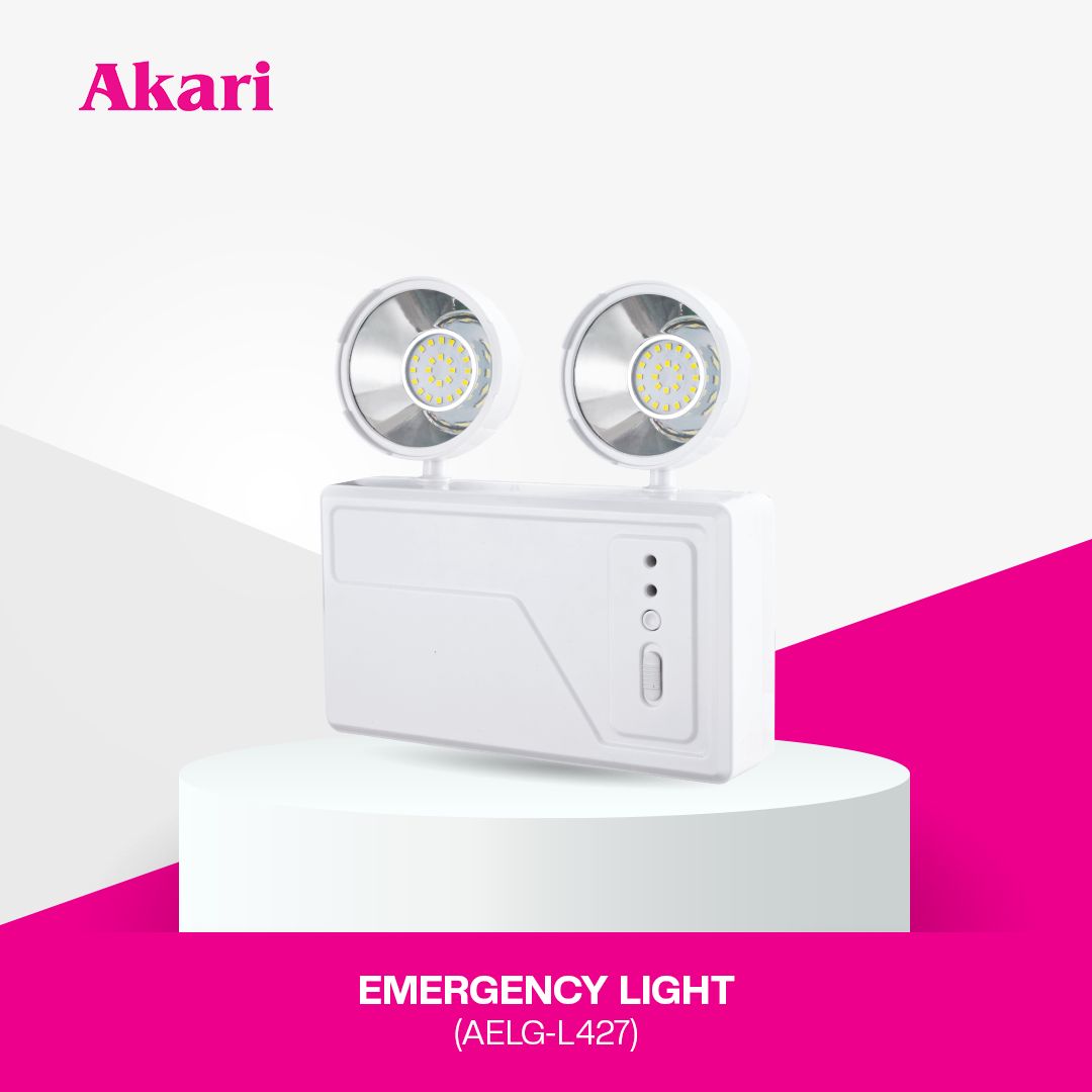 Akari LED Heavy Duty Emergency Light (AELG-L427) + Akari x BINI Lightstick Fan ABF-F26