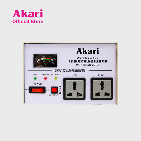 Akari AVR 500W Servo Motor 75% Copper Wire (AVR-SVC 500)