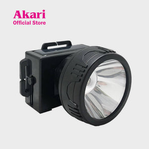 Akari Rechargeable Head Torch with Solar Power (AHL-3362)