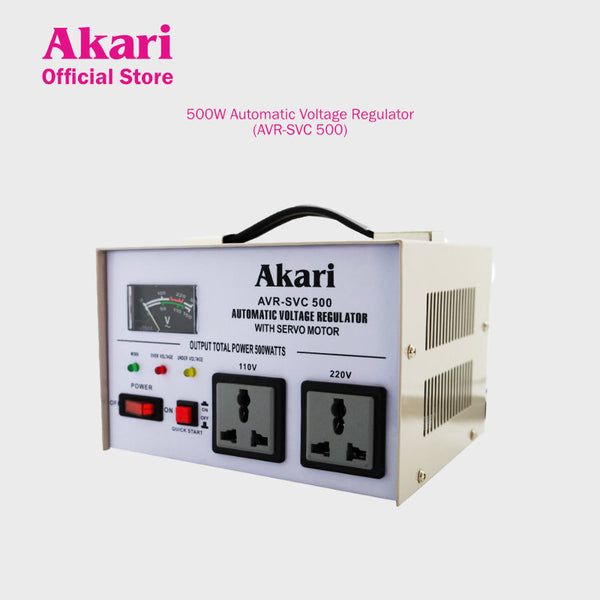 Akari AVR 500W Servo Motor 75% Copper Wire (AVR-SVC 500)