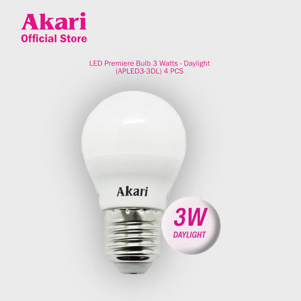 Akari LED Premiere Bulb 3 Watts - Daylight (APLED3-3DL)