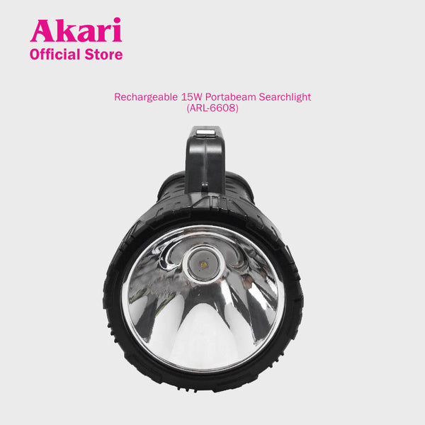 Akari Rechargeable 15W Portabeam Searchlight (ARL-6608)